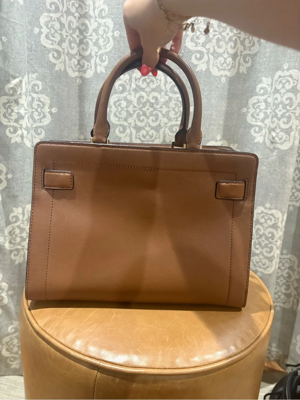 Michael Kors Rayne Medium Satchel with Saffiano leather